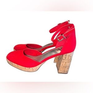 NEW Worthington Womens Panama Block Heel Pumps